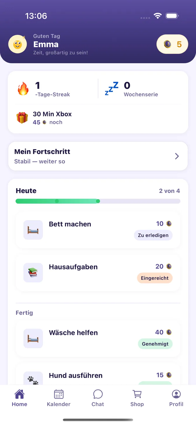 Child Dashboard