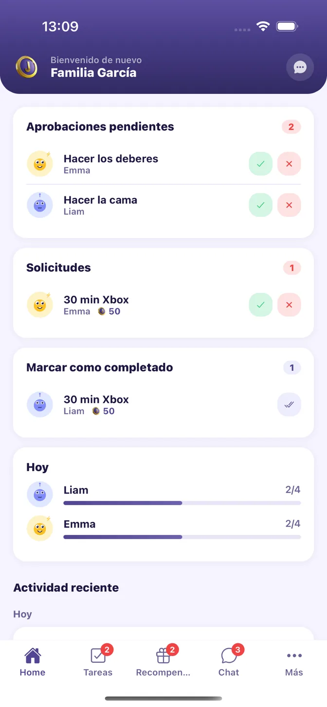 Parent Dashboard