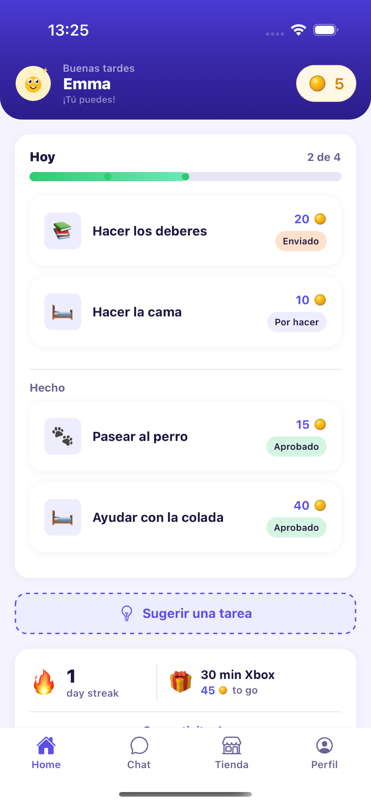 Child Dashboard