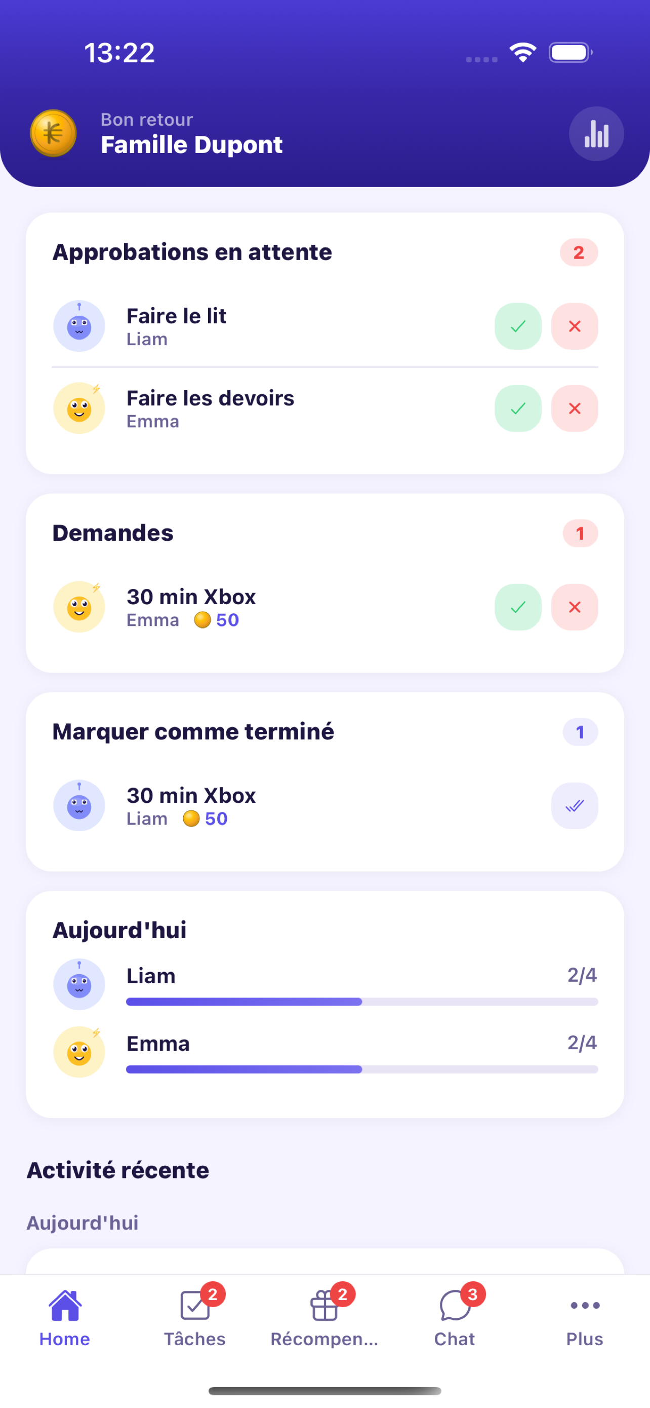 Parent Dashboard