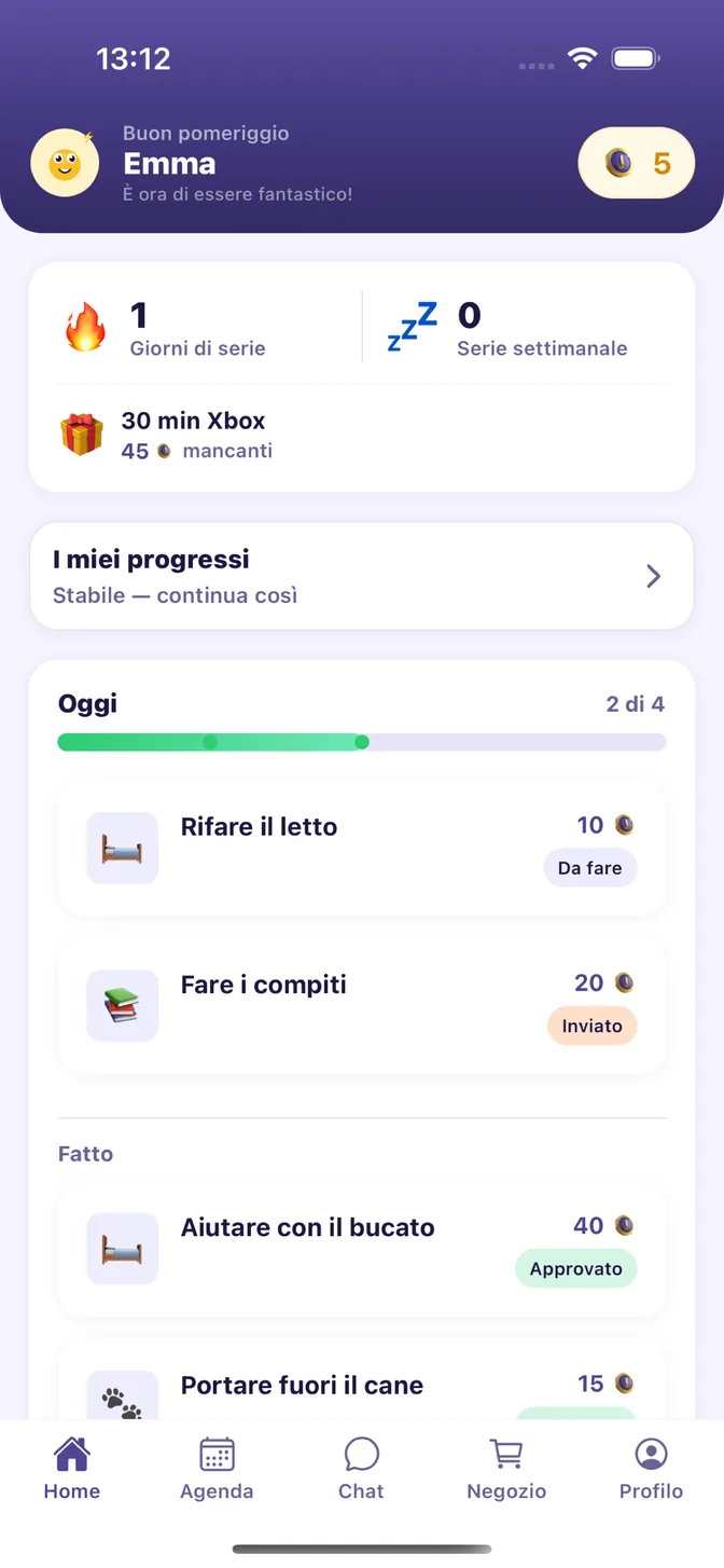 Child Dashboard
