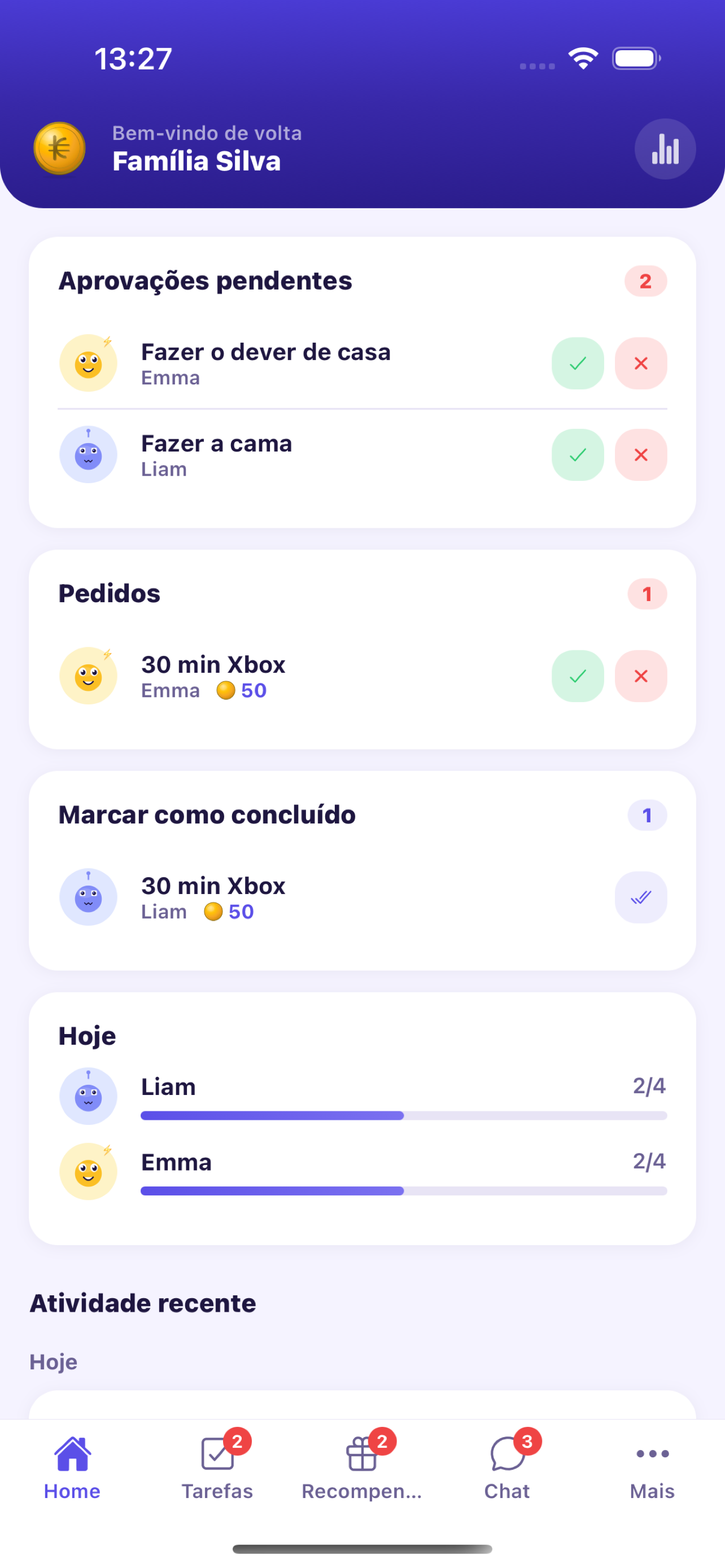 Parent Dashboard