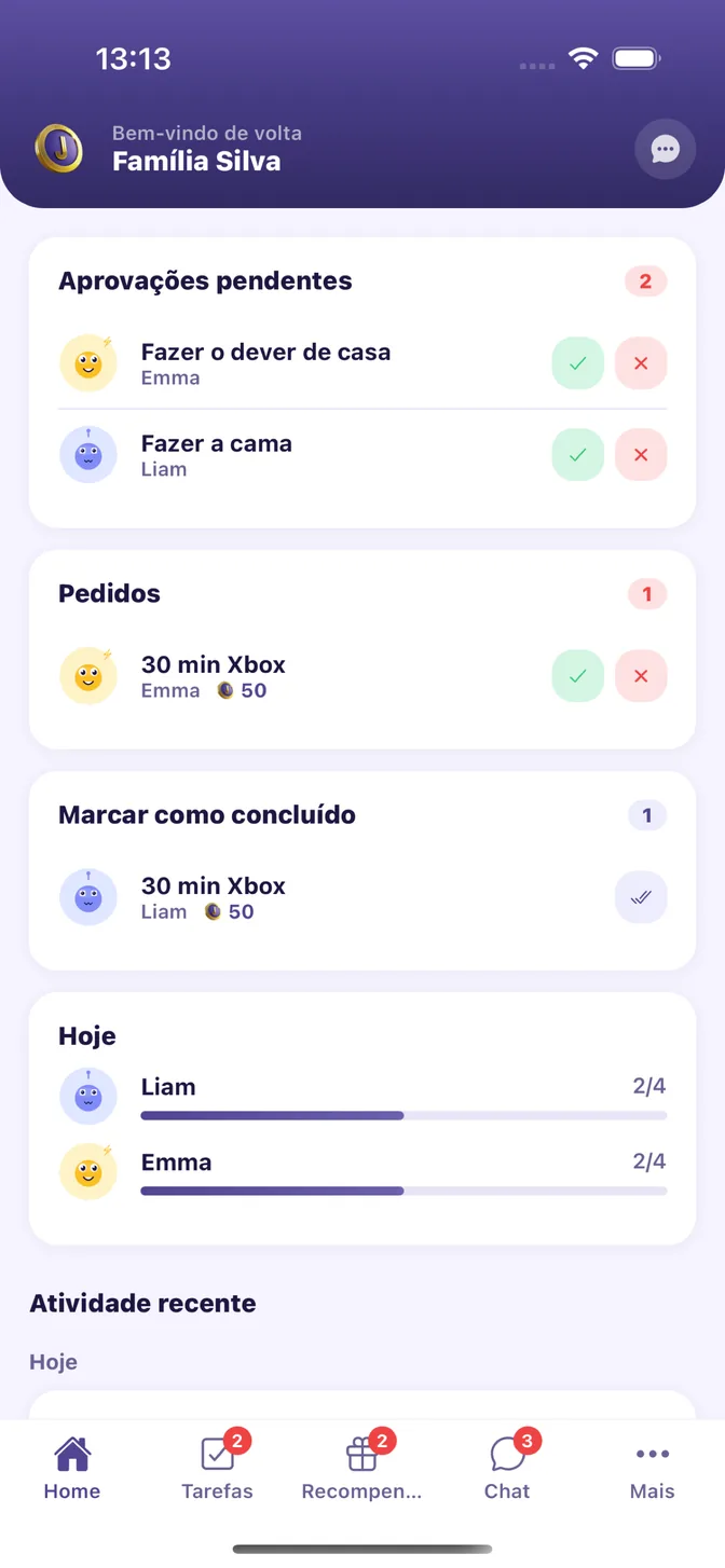 Parent Dashboard