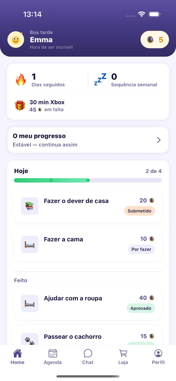 Child Dashboard